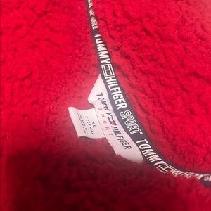 Tommy Hilfiger Sport Red Fleece Jacket